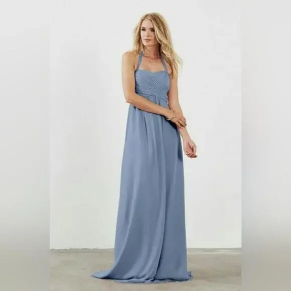 blue dress for baby girl Pink Multiway Bridesmaid Dress